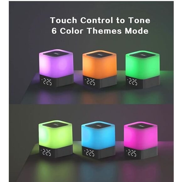 Multifunctional Touch Speaker/LED/Bluetooth/Alarm/MP3 Player/Phone Calls - Picture 3 of 7